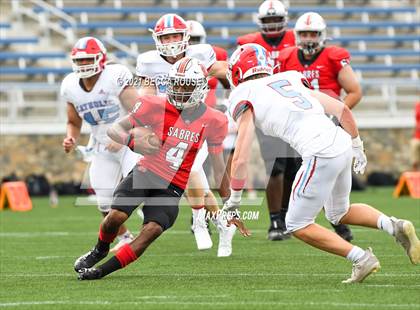 Thumbnail 2 in Charlotte Catholic vs. South Mecklenburg (Charlotte Kickoff Night) photogallery.
