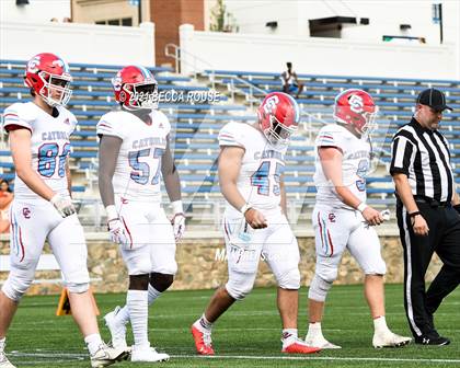 Thumbnail 1 in Charlotte Catholic vs. South Mecklenburg (Charlotte Kickoff Night) photogallery.