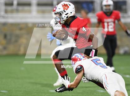 Thumbnail 1 in Charlotte Catholic vs. South Mecklenburg (Charlotte Kickoff Night) photogallery.