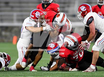 Thumbnail 2 in Charlotte Catholic vs. South Mecklenburg (Charlotte Kickoff Night) photogallery.