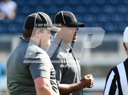 Thumbnail 1 in Charlotte Catholic vs. South Mecklenburg (Charlotte Kickoff Night) photogallery.