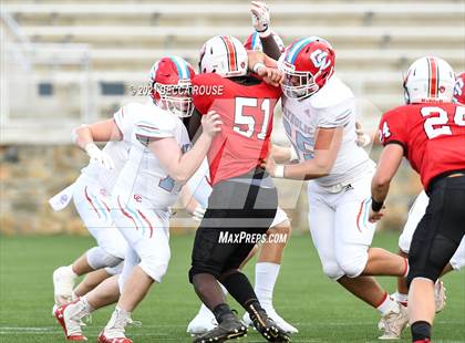 Thumbnail 3 in Charlotte Catholic vs. South Mecklenburg (Charlotte Kickoff Night) photogallery.