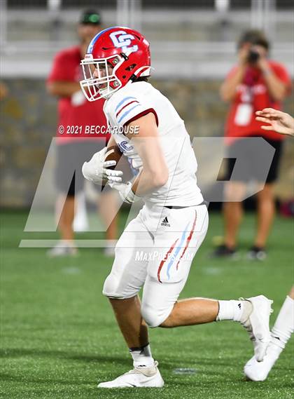 Thumbnail 1 in Charlotte Catholic vs. South Mecklenburg (Charlotte Kickoff Night) photogallery.