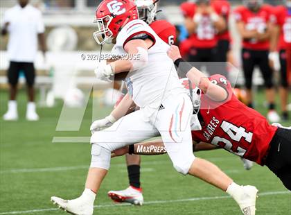 Thumbnail 1 in Charlotte Catholic vs. South Mecklenburg (Charlotte Kickoff Night) photogallery.