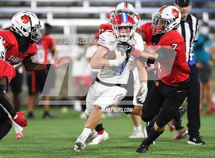 Thumbnail 1 in Charlotte Catholic vs. South Mecklenburg (Charlotte Kickoff Night) photogallery.