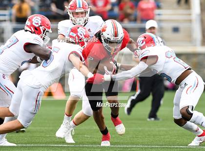 Thumbnail 2 in Charlotte Catholic vs. South Mecklenburg (Charlotte Kickoff Night) photogallery.