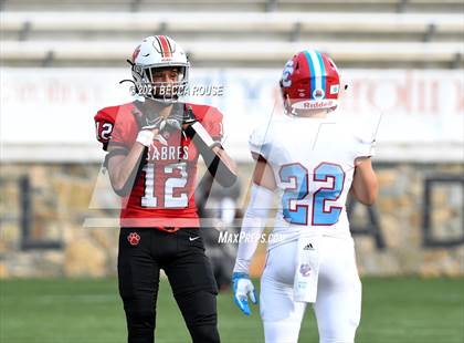 Thumbnail 2 in Charlotte Catholic vs. South Mecklenburg (Charlotte Kickoff Night) photogallery.