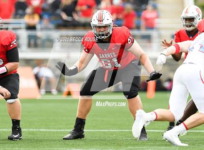 Thumbnail 3 in Charlotte Catholic vs. South Mecklenburg (Charlotte Kickoff Night) photogallery.