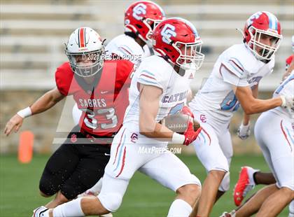Thumbnail 1 in Charlotte Catholic vs. South Mecklenburg (Charlotte Kickoff Night) photogallery.