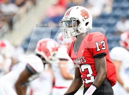 Thumbnail 3 in Charlotte Catholic vs. South Mecklenburg (Charlotte Kickoff Night) photogallery.