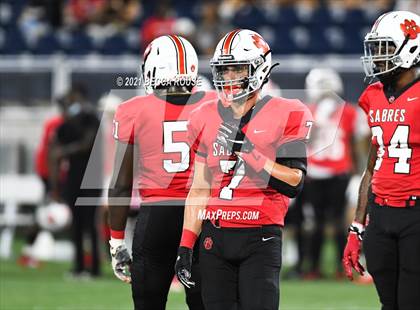 Thumbnail 2 in Charlotte Catholic vs. South Mecklenburg (Charlotte Kickoff Night) photogallery.