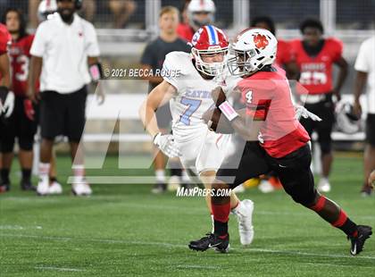 Thumbnail 2 in Charlotte Catholic vs. South Mecklenburg (Charlotte Kickoff Night) photogallery.