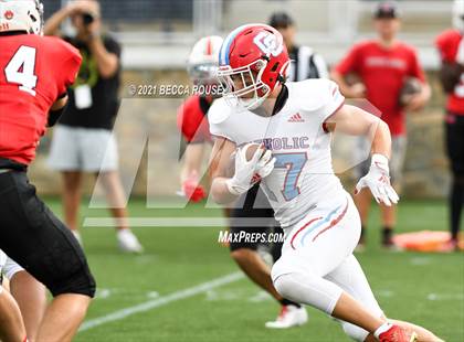 Thumbnail 1 in Charlotte Catholic vs. South Mecklenburg (Charlotte Kickoff Night) photogallery.