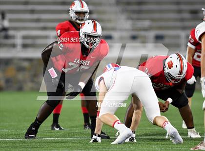 Thumbnail 3 in Charlotte Catholic vs. South Mecklenburg (Charlotte Kickoff Night) photogallery.