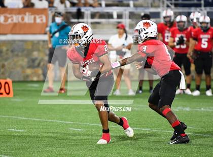 Thumbnail 1 in Charlotte Catholic vs. South Mecklenburg (Charlotte Kickoff Night) photogallery.