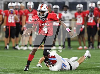 Thumbnail 1 in Charlotte Catholic vs. South Mecklenburg (Charlotte Kickoff Night) photogallery.