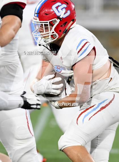 Thumbnail 1 in Charlotte Catholic vs. South Mecklenburg (Charlotte Kickoff Night) photogallery.