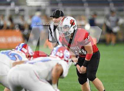Thumbnail 3 in Charlotte Catholic vs. South Mecklenburg (Charlotte Kickoff Night) photogallery.