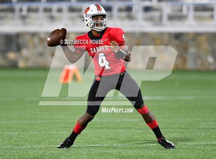 Thumbnail 1 in Charlotte Catholic vs. South Mecklenburg (Charlotte Kickoff Night) photogallery.