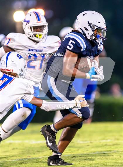 Thumbnail 1 in Montevallo @ Calera (Scrimmage) photogallery.