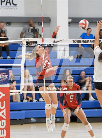 Thumbnail 1 in Cornerstone Christian vs. Timpview (Nike TOC Southwest) photogallery.