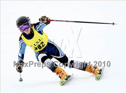 Thumbnail 1 in Connecticuit Interscholastic Ski League Finals (Shoot Out - Team Wilton) photogallery.