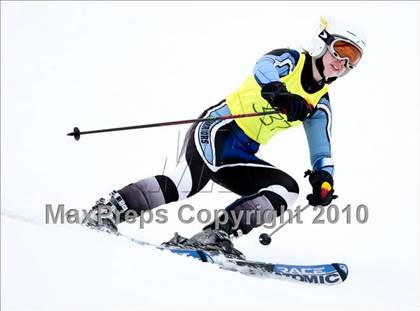 Thumbnail 1 in Connecticuit Interscholastic Ski League Finals (Shoot Out - Team Wilton) photogallery.
