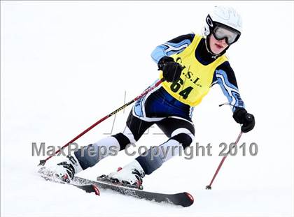 Thumbnail 2 in Connecticuit Interscholastic Ski League Finals (Shoot Out - Team Wilton) photogallery.