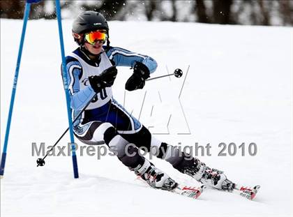 Thumbnail 1 in Connecticuit Interscholastic Ski League Finals (Shoot Out - Team Wilton) photogallery.