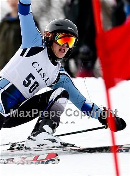 Thumbnail 1 in Connecticuit Interscholastic Ski League Finals (Shoot Out - Team Wilton) photogallery.