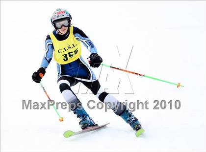 Thumbnail 2 in Connecticuit Interscholastic Ski League Finals (Shoot Out - Team Wilton) photogallery.