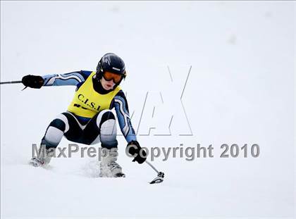 Thumbnail 1 in Connecticuit Interscholastic Ski League Finals (Shoot Out - Team Wilton) photogallery.