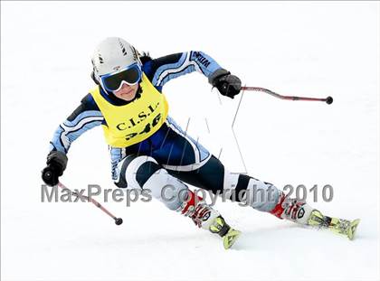 Thumbnail 2 in Connecticuit Interscholastic Ski League Finals (Shoot Out - Team Wilton) photogallery.