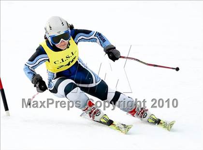 Thumbnail 1 in Connecticuit Interscholastic Ski League Finals (Shoot Out - Team Wilton) photogallery.