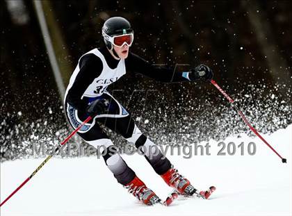 Thumbnail 1 in Connecticuit Interscholastic Ski League Finals (Shoot Out - Team Wilton) photogallery.