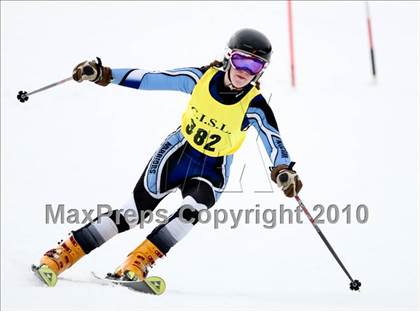 Thumbnail 2 in Connecticuit Interscholastic Ski League Finals (Shoot Out - Team Wilton) photogallery.