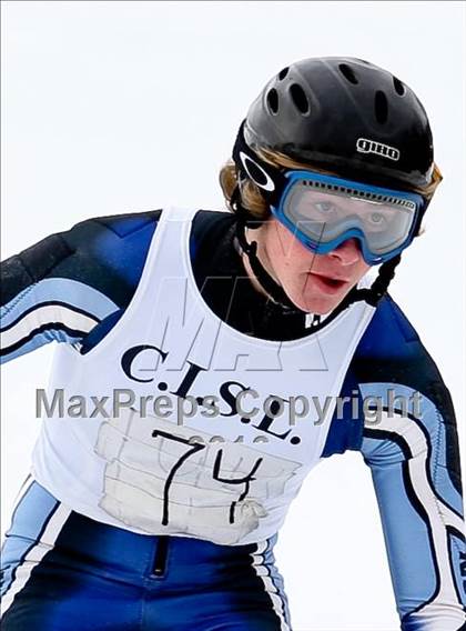 Thumbnail 1 in Connecticuit Interscholastic Ski League Finals (Shoot Out - Team Wilton) photogallery.