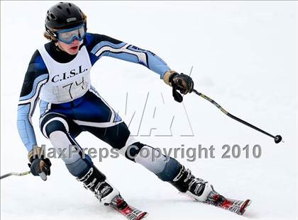 Thumbnail 2 in Connecticuit Interscholastic Ski League Finals (Shoot Out - Team Wilton) photogallery.