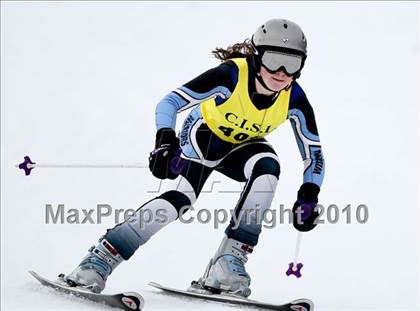 Thumbnail 1 in Connecticuit Interscholastic Ski League Finals (Shoot Out - Team Wilton) photogallery.
