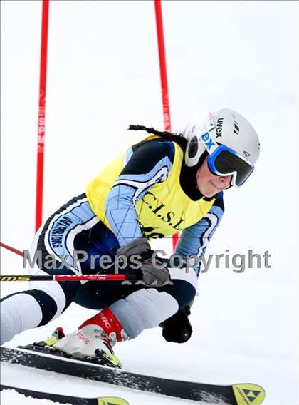 Thumbnail 1 in Connecticuit Interscholastic Ski League Finals (Shoot Out - Team Wilton) photogallery.