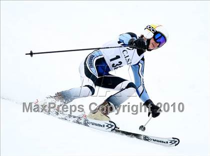 Thumbnail 2 in Connecticuit Interscholastic Ski League Finals (Shoot Out - Team Wilton) photogallery.
