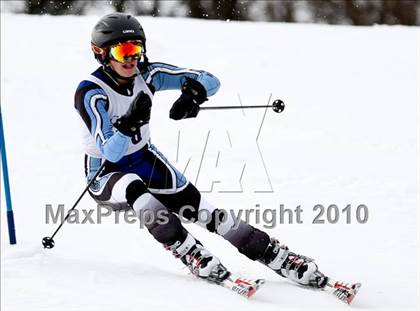 Thumbnail 2 in Connecticuit Interscholastic Ski League Finals (Shoot Out - Team Wilton) photogallery.