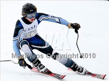 Thumbnail 1 in Connecticuit Interscholastic Ski League Finals (Shoot Out - Team Wilton) photogallery.