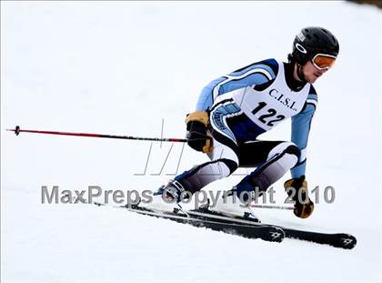 Thumbnail 1 in Connecticuit Interscholastic Ski League Finals (Shoot Out - Team Wilton) photogallery.