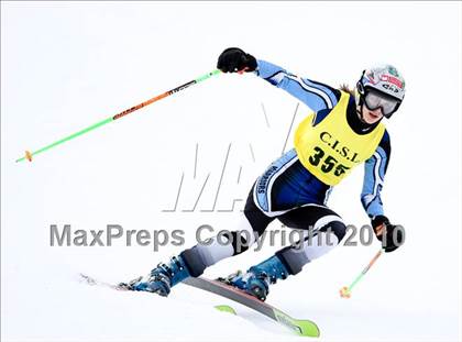 Thumbnail 2 in Connecticuit Interscholastic Ski League Finals (Shoot Out - Team Wilton) photogallery.