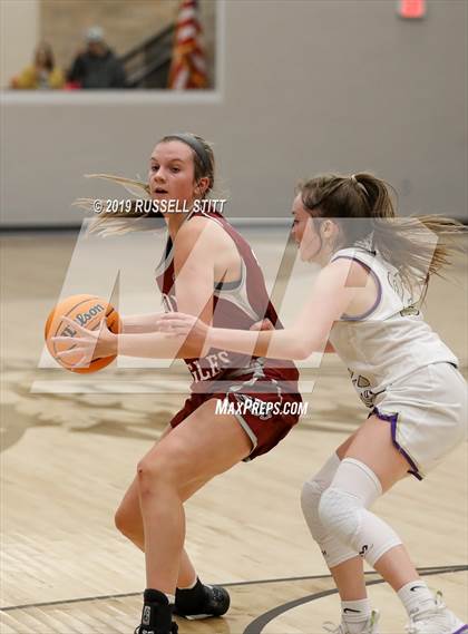 Thumbnail 2 in Okarche vs Oklahoma Christian Academy photogallery.