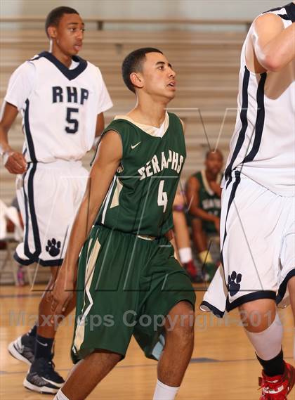 Thumbnail 3 in Rolling Hills Prep vs. St. Bonaventure (War on The Floor) photogallery.