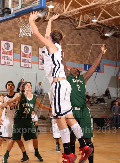 Thumbnail 3 in Rolling Hills Prep vs. St. Bonaventure (War on The Floor) photogallery.