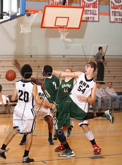 Thumbnail 1 in Rolling Hills Prep vs. St. Bonaventure (War on The Floor) photogallery.