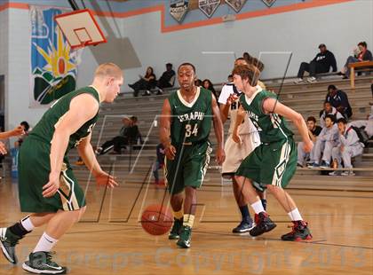 Thumbnail 2 in Rolling Hills Prep vs. St. Bonaventure (War on The Floor) photogallery.